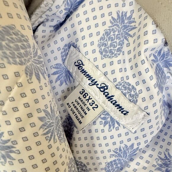 NWT Tommy Bahama Golf Pants On Par Island Zone 36x32 (*36x30.5) Gray Harbor $128 - Picture 13 of 15